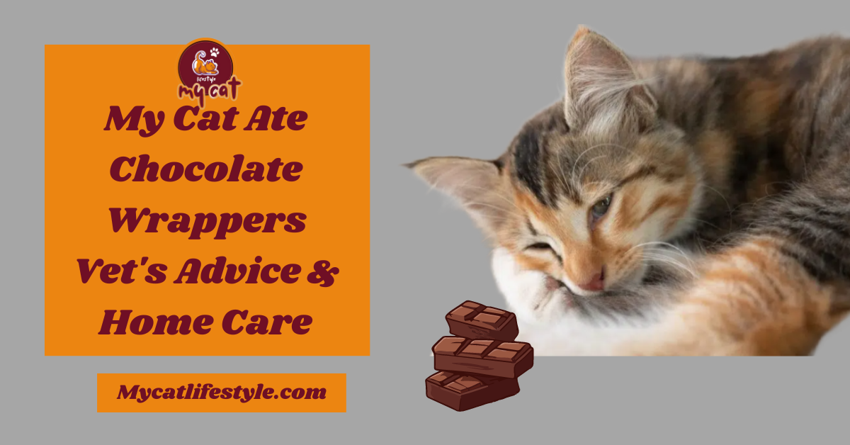 My Cat Ate Chocolate Wrapper Vet Vet’s Advice & Home Care